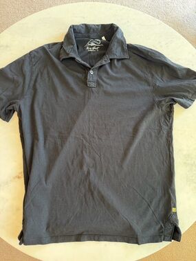 True Grit Black Men's Polo Shirt